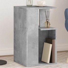 Mesa auxiliar madera de ingeniería gris hormigón 35x35x60 cm de , Mesas de centro - Ref: Foro24-840740, Precio: 41,64 €, Desc...