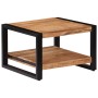 Mesa de centro de madera maciza de acacia 60x60x40 cm en Mesas de centro | Comprar online en Foru.es