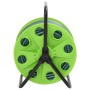 Carrete de manguera de pie con set racores PVC verde 0,75" 20 m de , Soporte de manguera de jardín - Ref: Foro24-3281520, Pre...