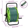 Carrete de manguera de pie con set racores PVC verde 0,75" 20 m de , Soporte de manguera de jardín - Ref: Foro24-3281520, Pre...