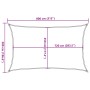 Toldo de vela HDPE rojo 160 g/m² 5x8 m de , Sombrillas - Ref: Foro24-311633, Precio: 68,26 €, Descuento: %