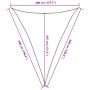 Toldo de vela HDPE naranja 160 g/m² 4x5x5 m de , Sombrillas - Ref: Foro24-311701, Precio: 30,23 €, Descuento: %