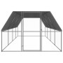 Jaula gallinero de acero galvanizado 3x8x2 m de , Jaulas y habitáculos para animales pequeños - Ref: Foro24-3278820, Precio: ...