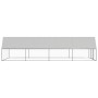 Jaula gallinero de acero galvanizado 3x8x2 m de , Jaulas y habitáculos para animales pequeños - Ref: Foro24-3278820, Precio: ...