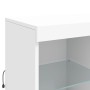 Aparador con luces LED blanco 81x37x100 cm de , Aparadores - Ref: Foro24-836672, Precio: 115,69 €, Descuento: %