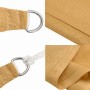 Toldo de vela triangular HDPE arena 160 g/m² 3x4x5 m de , Sombrillas - Ref: Foro24-4002058, Precio: 21,14 €, Descuento: %