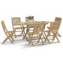 Juego de comedor para jardín 7 piezas madera maciza acacia de , Conjuntos de jardín - Ref: Foro24-3214240, Precio: 389,11 €, ...