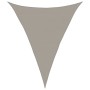 Toldo de vela triangular HDPE gris claro 160 g/m² 5x7x7 m de , Sombrillas - Ref: Foro24-4002011, Precio: 45,60 €, Descuento: %
