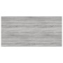 Estantes pared 4 uds madera ingeniería gris Sonoma 100x50x1,5cm de , Estanterías - Ref: Foro24-838307, Precio: 65,09 €, Descu...