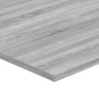Estantes pared 4 uds madera ingeniería gris Sonoma 100x50x1,5cm de , Estanterías - Ref: Foro24-838307, Precio: 65,09 €, Descu...