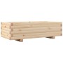 Jardinera madera maciza de pino 90x40x26,5 cm de , Maceteros y jardineras - Ref: Foro24-847333, Precio: 84,35 €, Descuento: %