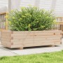Jardinera madera maciza de pino 90x40x26,5 cm de , Maceteros y jardineras - Ref: Foro24-847333, Precio: 84,35 €, Descuento: %