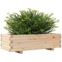 Jardinera madera maciza de pino 90x40x26,5 cm de , Maceteros y jardineras - Ref: Foro24-847333, Precio: 84,35 €, Descuento: %