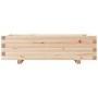 Jardinera madera maciza de pino 90x40x26,5 cm de , Maceteros y jardineras - Ref: Foro24-847333, Precio: 84,35 €, Descuento: %