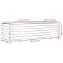 Jardinera madera maciza de pino 90x40x26,5 cm de , Maceteros y jardineras - Ref: Foro24-847333, Precio: 84,35 €, Descuento: %
