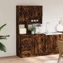 Mueble de cocina madera ingeniería roble ahumado 95x50x180 cm de , Armarios de cocina - Ref: Foro24-3276536, Precio: 250,30 €...