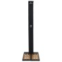 Ducha de jardín de ratán sintético WPC de vidaXL, Accesorios para piscinas y spa - Ref: Foro24-44750, Precio: 165,69 €, Descu...