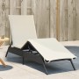 Tumbona con cojín ratán sintético negro de , Tumbonas - Ref: Foro24-4002701, Precio: 144,06 €, Descuento: %