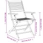 Juego de comedor para jardín 7 piezas madera maciza acacia de , Conjuntos de jardín - Ref: Foro24-3295003, Precio: 417,11 €, ...
