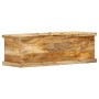 Mesa de centro madera maciza de mango 100x50x35 cm de , Mesas de centro - Ref: Foro24-247881, Precio: 308,26 €, Descuento: %