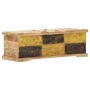 Mesa de centro madera maciza de mango 100x50x35 cm de , Mesas de centro - Ref: Foro24-247881, Precio: 308,26 €, Descuento: %