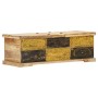 Mesa de centro madera maciza de mango 100x50x35 cm de , Mesas de centro - Ref: Foro24-247881, Precio: 308,26 €, Descuento: %
