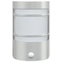 Apliques de exterior con sensor 2 unidades acero inoxidable de , Iluminación de exterior - Ref: Foro24-4006297, Precio: 59,13...