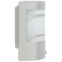 Apliques de exterior con sensor 2 unidades acero inoxidable de , Iluminación de exterior - Ref: Foro24-4006297, Precio: 59,13...