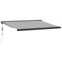 Toldo retráctil aluminio y tela gris antracita y blanco 4,5x3 m de , Toldos - Ref: Foro24-3216141, Precio: 665,71 €, Descuent...