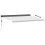Toldo retráctil aluminio y tela gris antracita y blanco 4,5x3 m de , Toldos - Ref: Foro24-3216141, Precio: 665,71 €, Descuent...