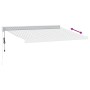 Toldo retráctil aluminio y tela antracita y blanco 3,5x2,5 m de , Toldos - Ref: Foro24-3216134, Precio: 921,19 €, Descuento: %