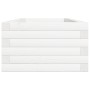 Jardinera de madera maciza de pino blanco 110x40x23 cm de , Maceteros y jardineras - Ref: Foro24-847229, Precio: 90,06 €, Des...