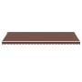 Toldo retráctil manual marrón 600x300 cm de , Toldos - Ref: Foro24-3215627, Precio: 574,39 €, Descuento: %