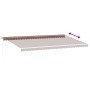 Toldo retráctil manual marrón 600x300 cm de , Toldos - Ref: Foro24-3215627, Precio: 574,39 €, Descuento: %