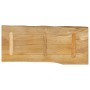 Tablero de mesa borde natural madera maciza mango 100x40x2,5 cm de , Tableros para mesas - Ref: Foro24-370707, Precio: 57,87 ...