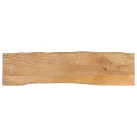 Tablero de mesa borde natural madera maciza mango 180x40x2,5 cm de , Tableros para mesas - Ref: Foro24-370713, Precio: 245,23...