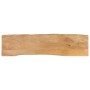 Tablero de mesa borde natural madera maciza mango 180x40x2,5 cm de , Tableros para mesas - Ref: Foro24-370713, Precio: 245,23...