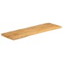 Tablero de mesa borde natural madera maciza mango 140x40x2,5 cm de , Tableros para mesas - Ref: Foro24-370711, Precio: 69,45 ...