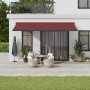 Toldo retráctil manual burdeos 500x300 cm de , Toldos - Ref: Foro24-3215322, Precio: 650,44 €, Descuento: %