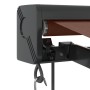 Toldo retráctil automático marrón 450x300 cm de , Toldos - Ref: Foro24-3215736, Precio: 681,35 €, Descuento: %