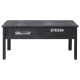Mesa de centro de madera negro 100x50x45 cm de , Mesas de centro - Ref: Foro24-284141, Precio: 154,43 €, Descuento: %