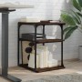 Soporte de impresora 3 niveles marrón roble 43x48x64 cm de , Soportes para impresoras - Ref: Foro24-842280, Precio: 48,69 €, ...