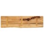 Tablero de mesa borde natural madera maciza mango 110x30x3,8 cm de , Tableros para mesas - Ref: Foro24-370385, Precio: 57,26 ...