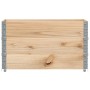 Collares de palets 3 unidades madera maciza de pino 100x50 cm de , Plataformas de carga y palés - Ref: Foro24-3295370, Precio...