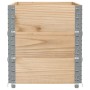 Collares de palets 3 unidades madera maciza de pino 100x50 cm de , Plataformas de carga y palés - Ref: Foro24-3295370, Precio...