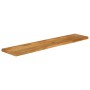 Tablero de mesa borde natural madera maciza mango 160x40x3,8 cm de , Tableros para mesas - Ref: Foro24-370592, Precio: 122,14...