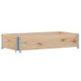Jardinera de madera maciza de pino 100x50 cm de , Maceteros y jardineras - Ref: Foro24-3295387, Precio: 43,41 €, Descuento: %