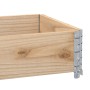 Jardinera de madera maciza de pino 100x50 cm de , Maceteros y jardineras - Ref: Foro24-3295387, Precio: 43,41 €, Descuento: %