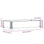 Jardinera de madera maciza de pino 100x50 cm de , Maceteros y jardineras - Ref: Foro24-3295387, Precio: 43,41 €, Descuento: %