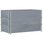 Jardinera de madera maciza de pino gris 100x50 cm de , Maceteros y jardineras - Ref: Foro24-3295429, Precio: 108,78 €, Descue...